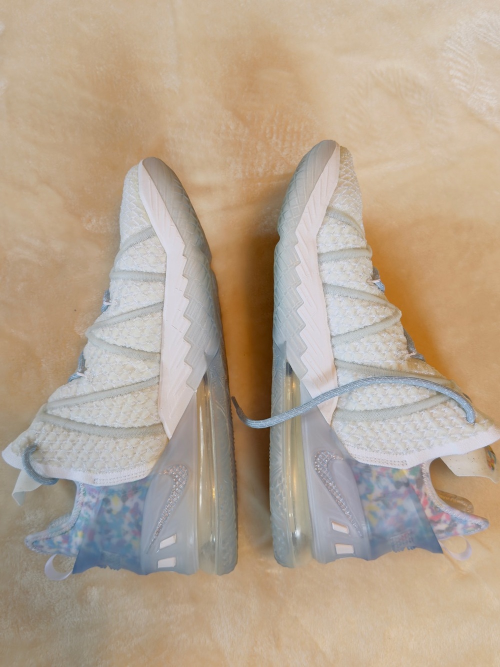 Nike LeBron XVIII ‘Blue Tint/Clear’ — style CW3156-400